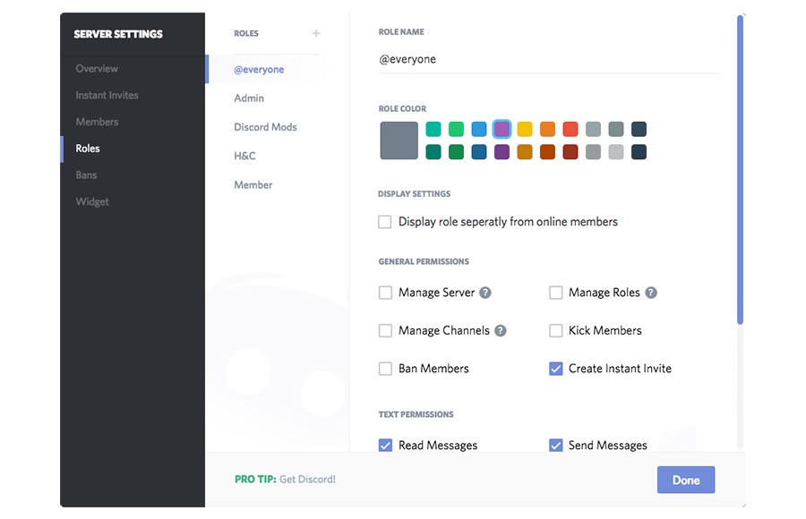 How to change Discord Name Color?